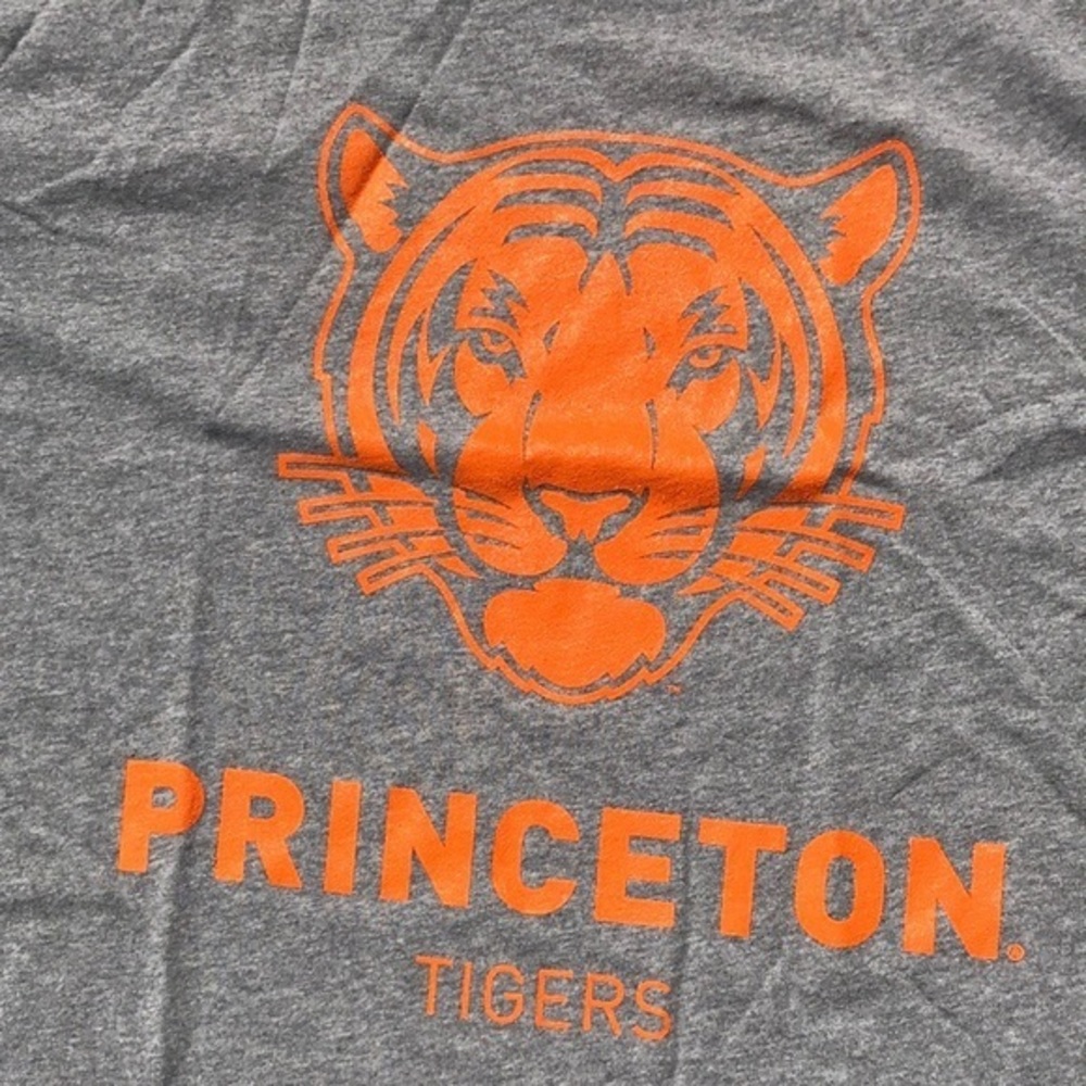 3/$25🍾🍾Alma Mater Princeton Tigers Gray Short Sleeve Top - Picture 3 of 8